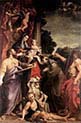 Madonna Enthroned with saint Mathew